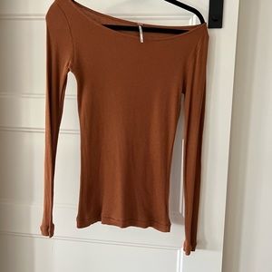 FREE PEOPLE long sleeve top